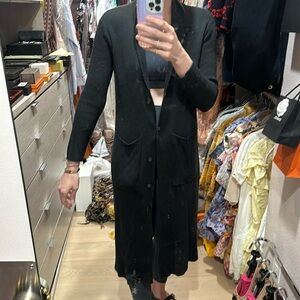 Ugg duster cardigan in black size small